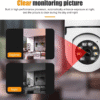 PTZ CCTV Bulb Camera 1080p Wireless Indoor