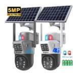 V380 Pro Solar Powered Surveillance