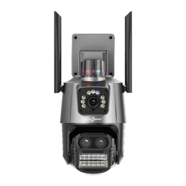 12MP PTZ WiFi CCTV Camera Three Lens