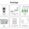 WiFi 6MP PTZ Outdoor CCTV Security 4K