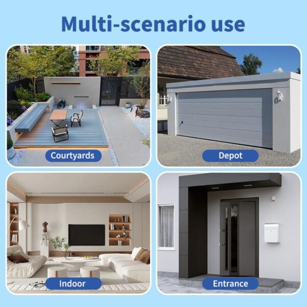 F Secure WiFi Camera Dual Lens PTZ 6MP Indoor Outdoor