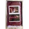 Maha Burgundy Silk Saree Mauve Pink Border & Blouse