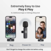 W8 Wireless Collar Microphone Bluetooth