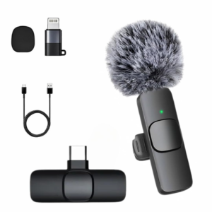 W8 Wireless Collar Microphone Bluetooth